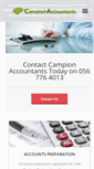 Mobile Screenshot of campionaccountants.com